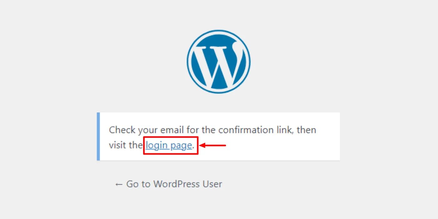 Clicking on login page