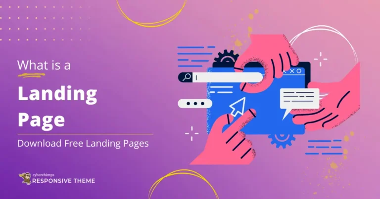 What Is A Landing Page? Download Free Landing Pages