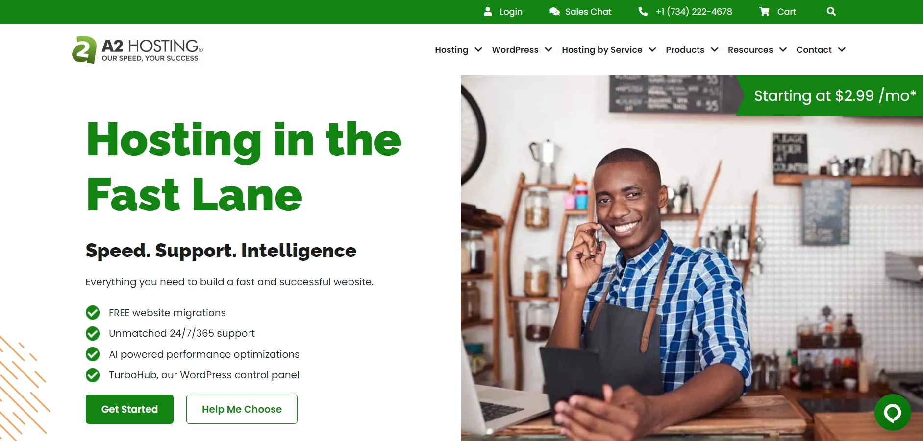 A2-Hosting WooCommerce hosting providers