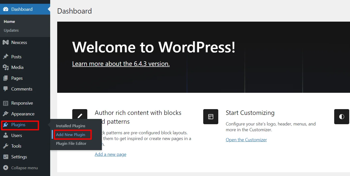 Add new plugin