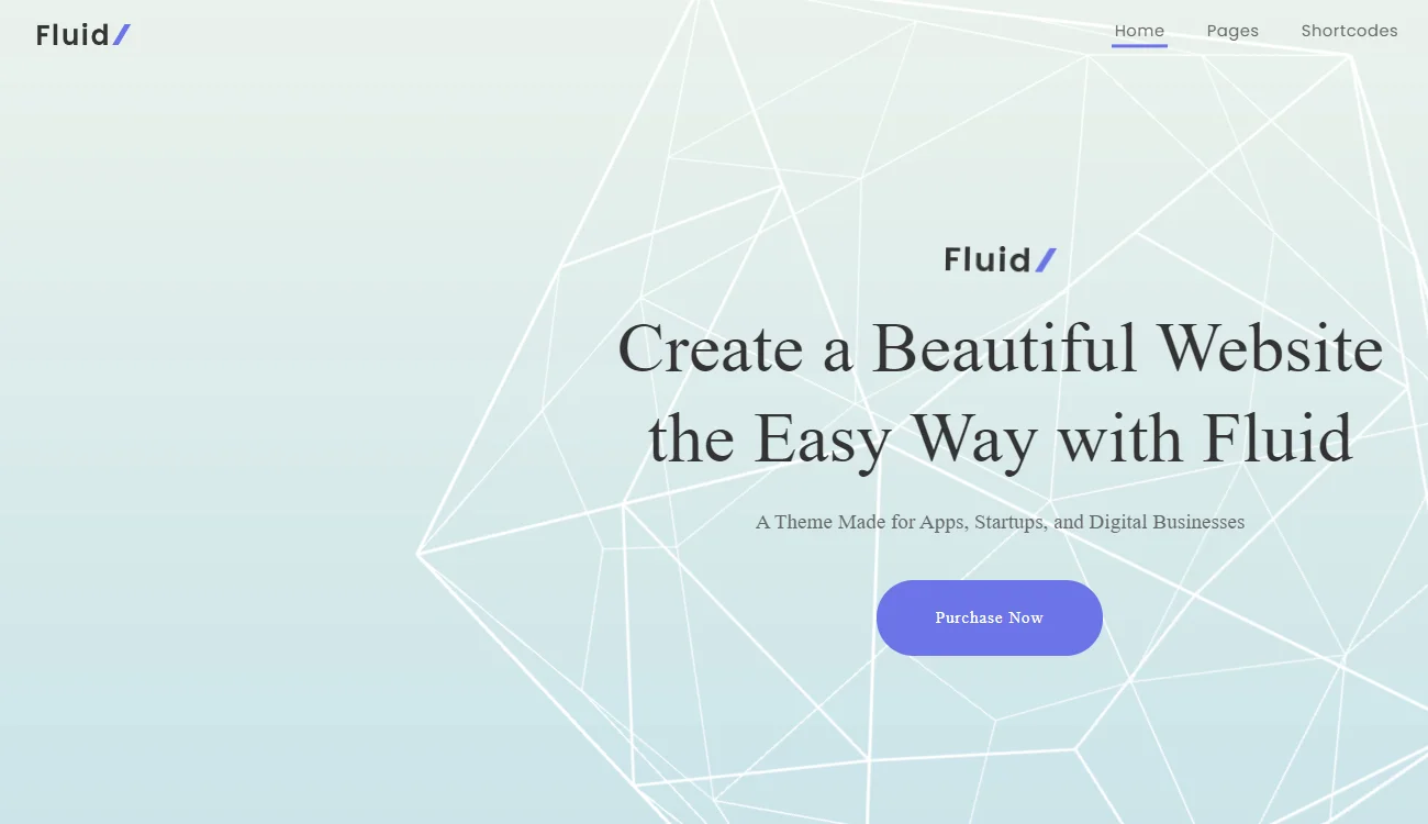 Fluid theme