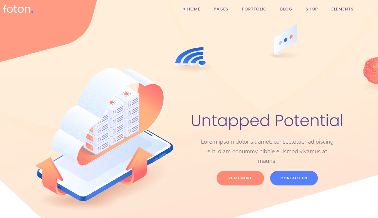 Foton wp theme