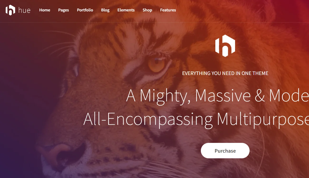 Hue wp theme