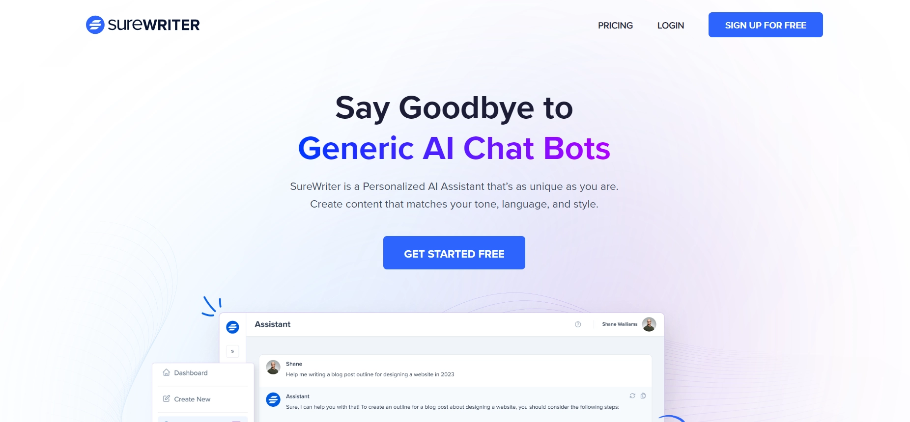 Surewriter AI writing tools