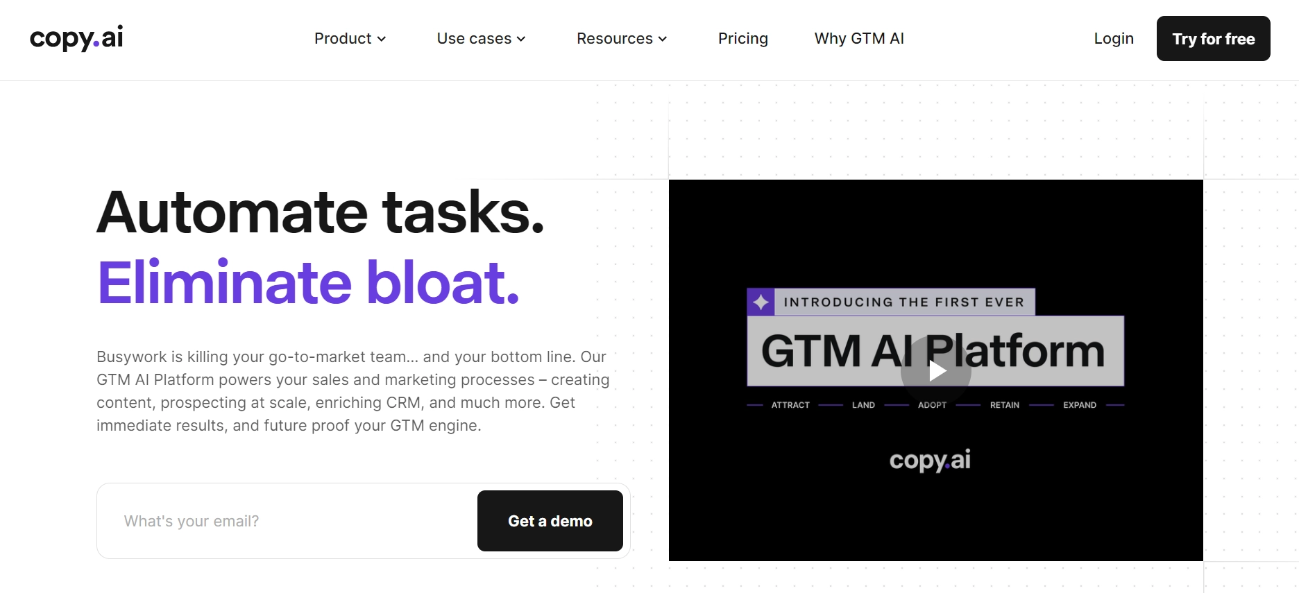 Copy.ai AI tool