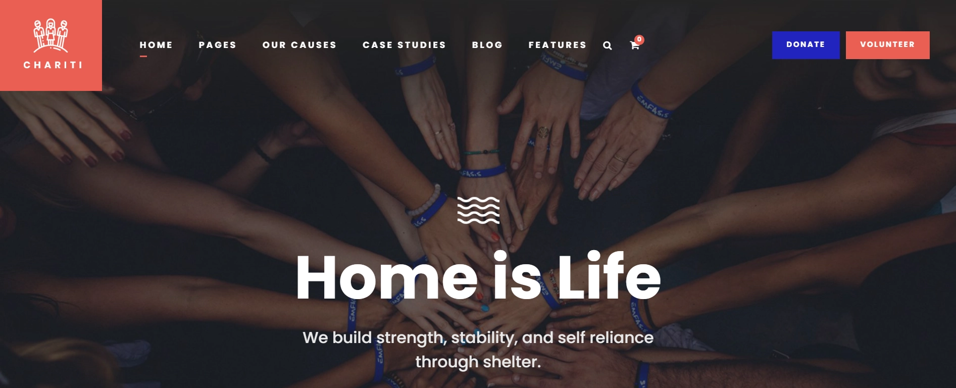 Chariti WordPress Theme
