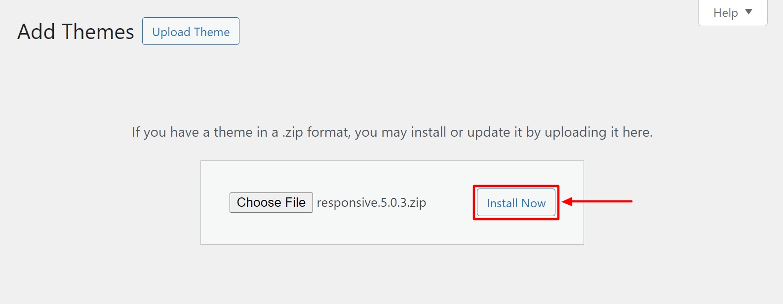 Click on Install Now button
