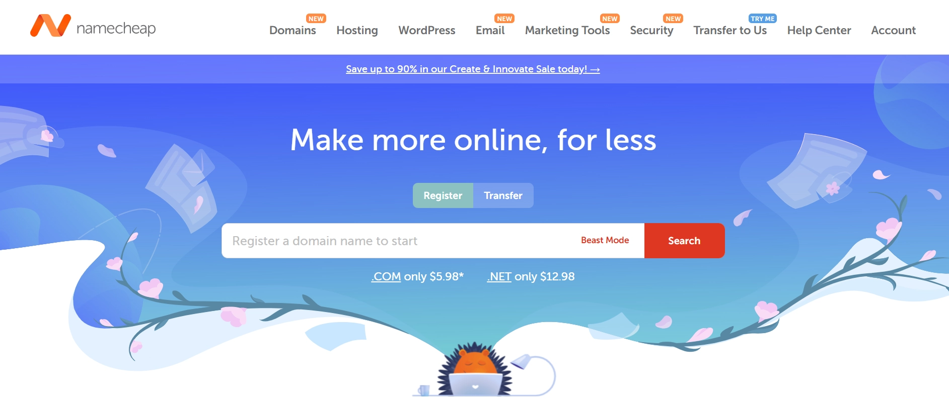 Namecheap hosting
