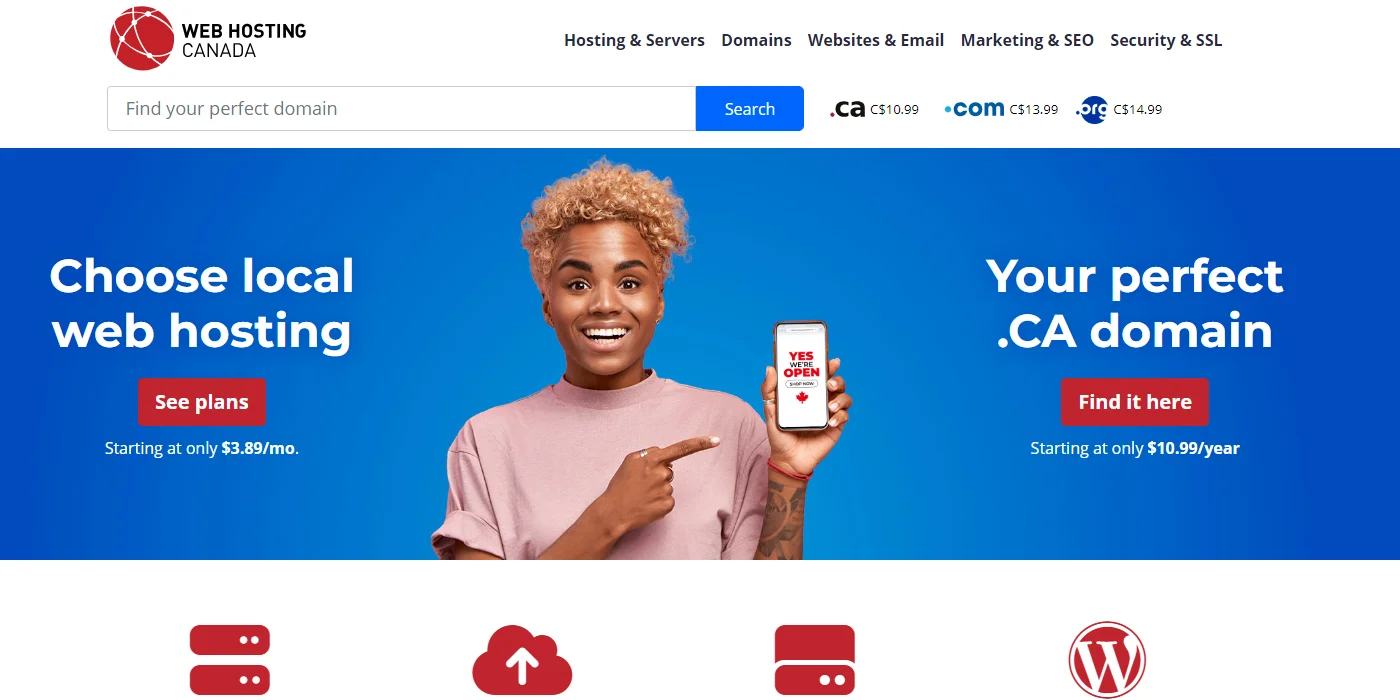 Web Hosting Canada