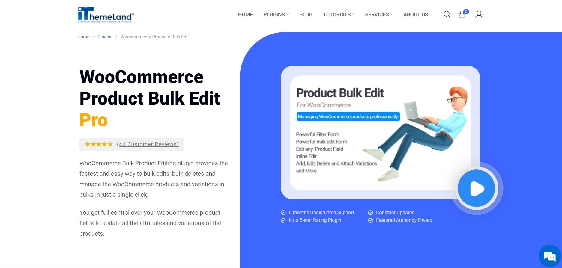 WooCommerce Product Bulk Edit
