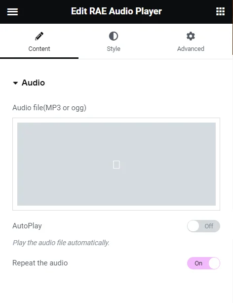 customizing audio