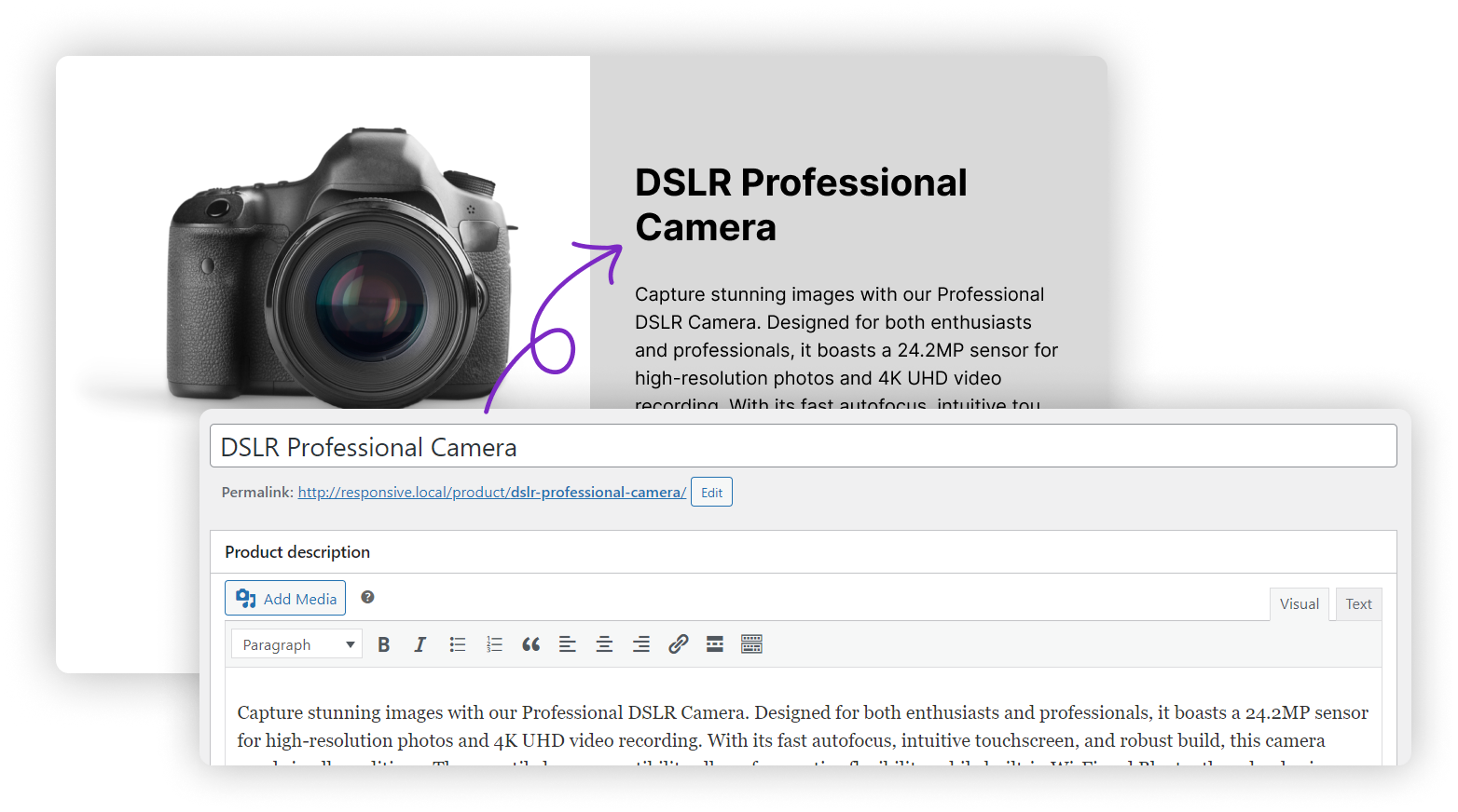 seamless woocommerce integration product title widget responsive addons for elementor