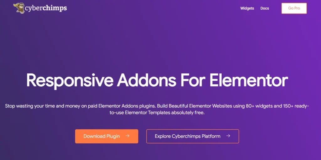 Responsive Addons for Elementor plugin
