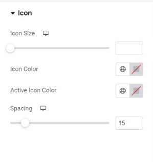 icon features