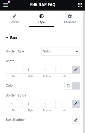 box features