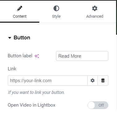 button content