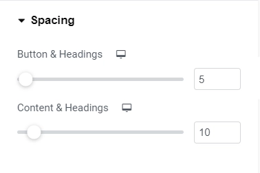 spacing style