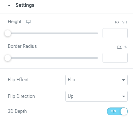Flipbox-settings