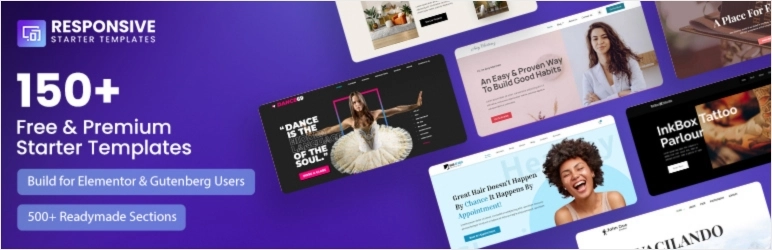 Responsive Plus Starter Templates