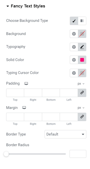 Fancy text styles