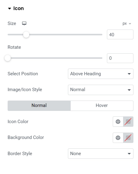 Icon style