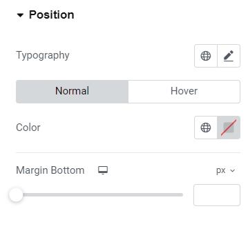 Position Styling