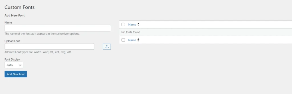 Custom-Fonts-responsive plus plugin
