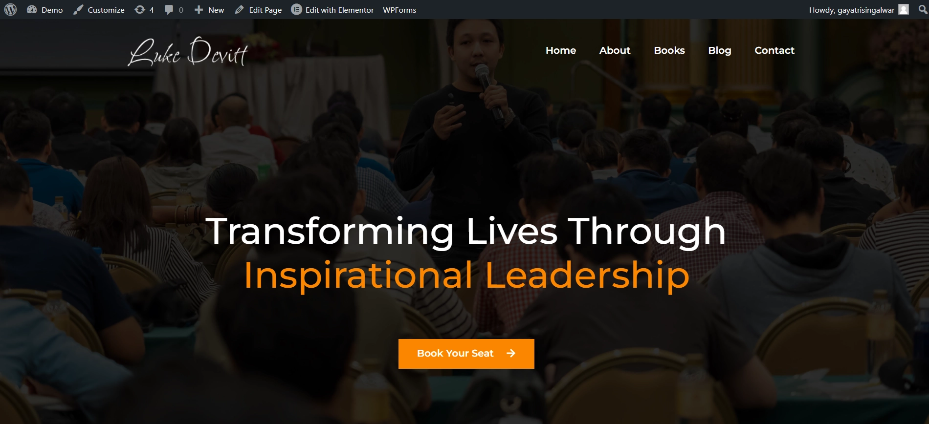 Demo website