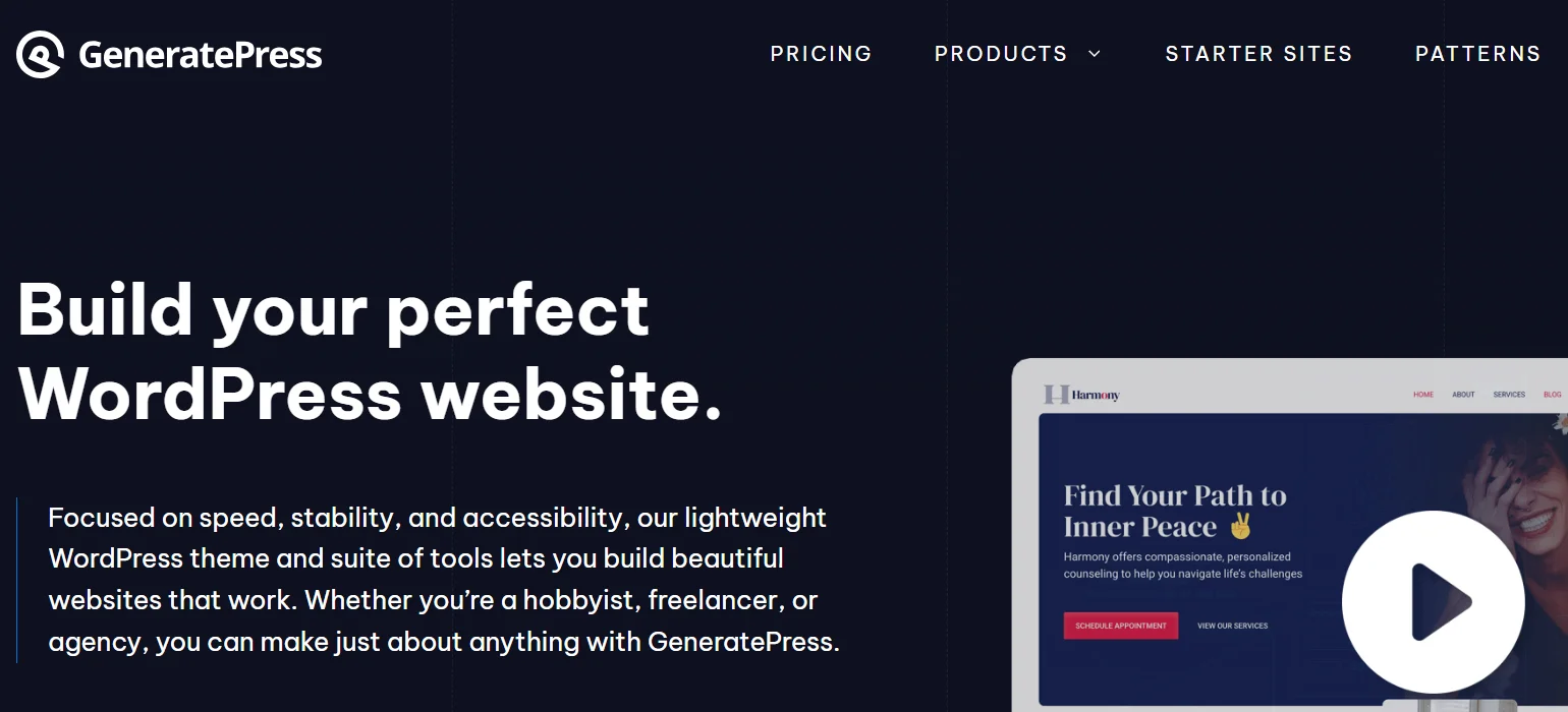 Generate press theme