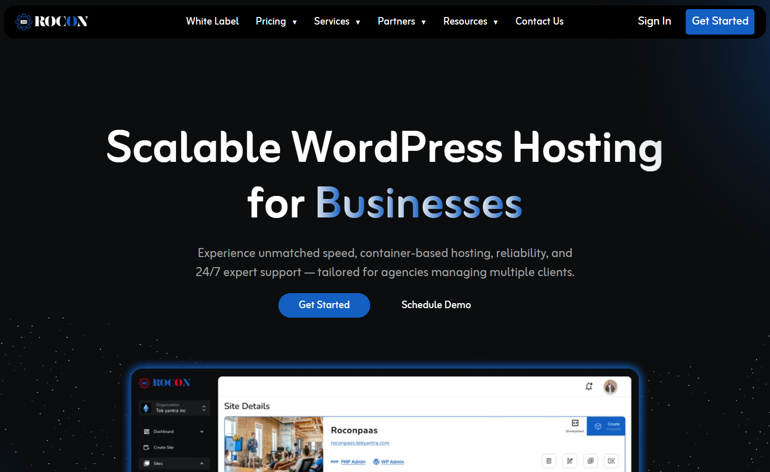 Rocon hosting