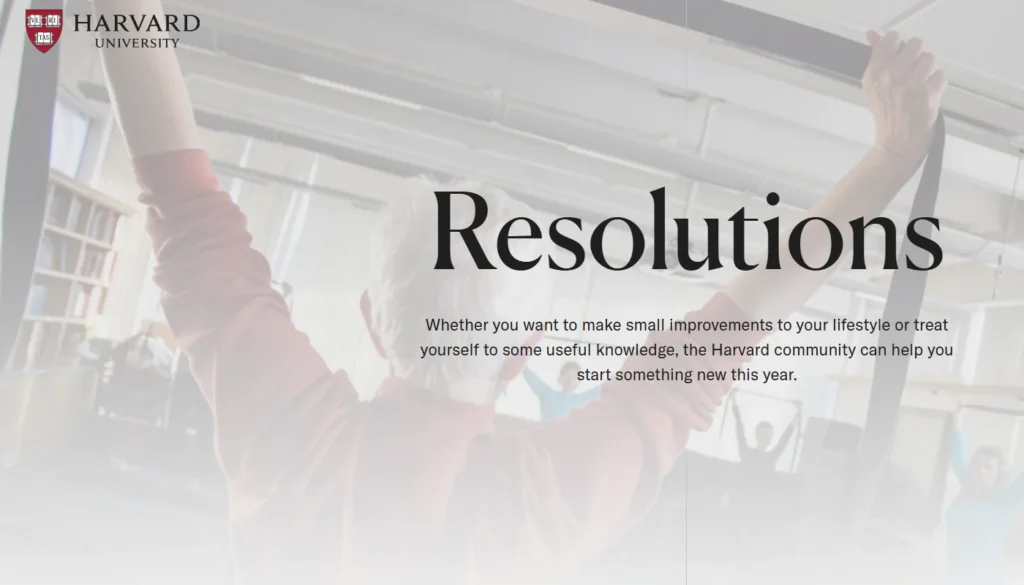 Harvard University blog
