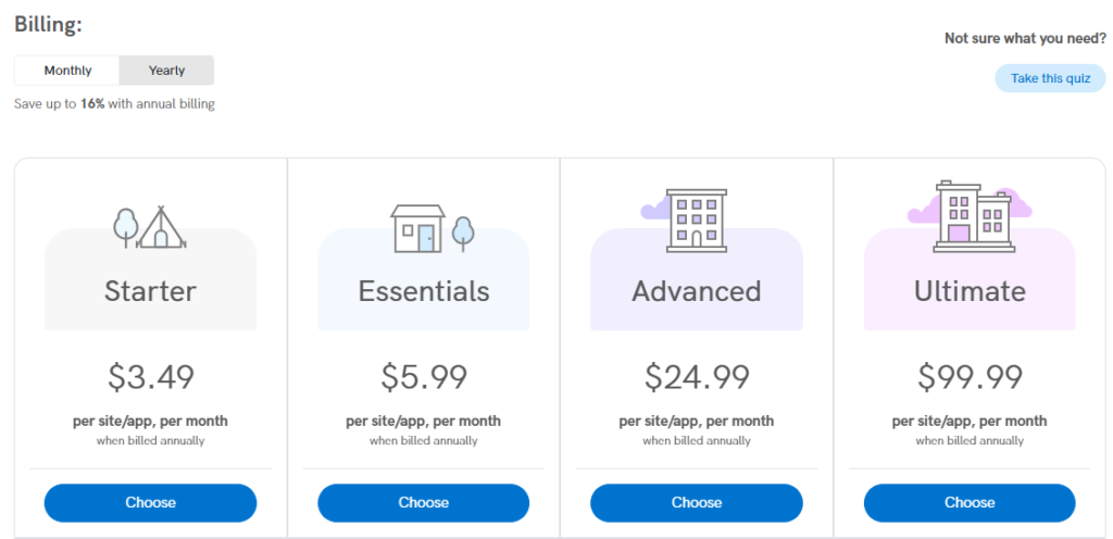 iubenda pricing