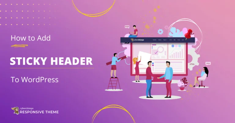 How to Add a Sticky Header to WordPress