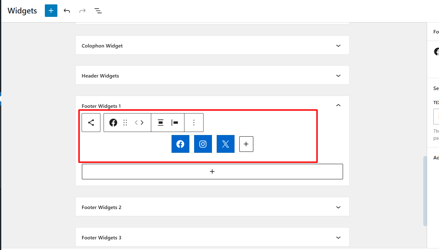 Customizing Social icons