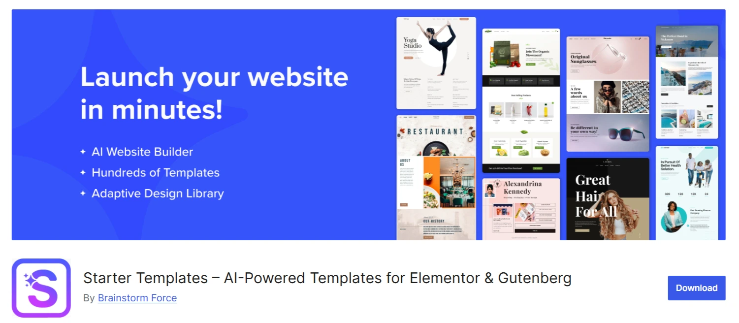 starter templates