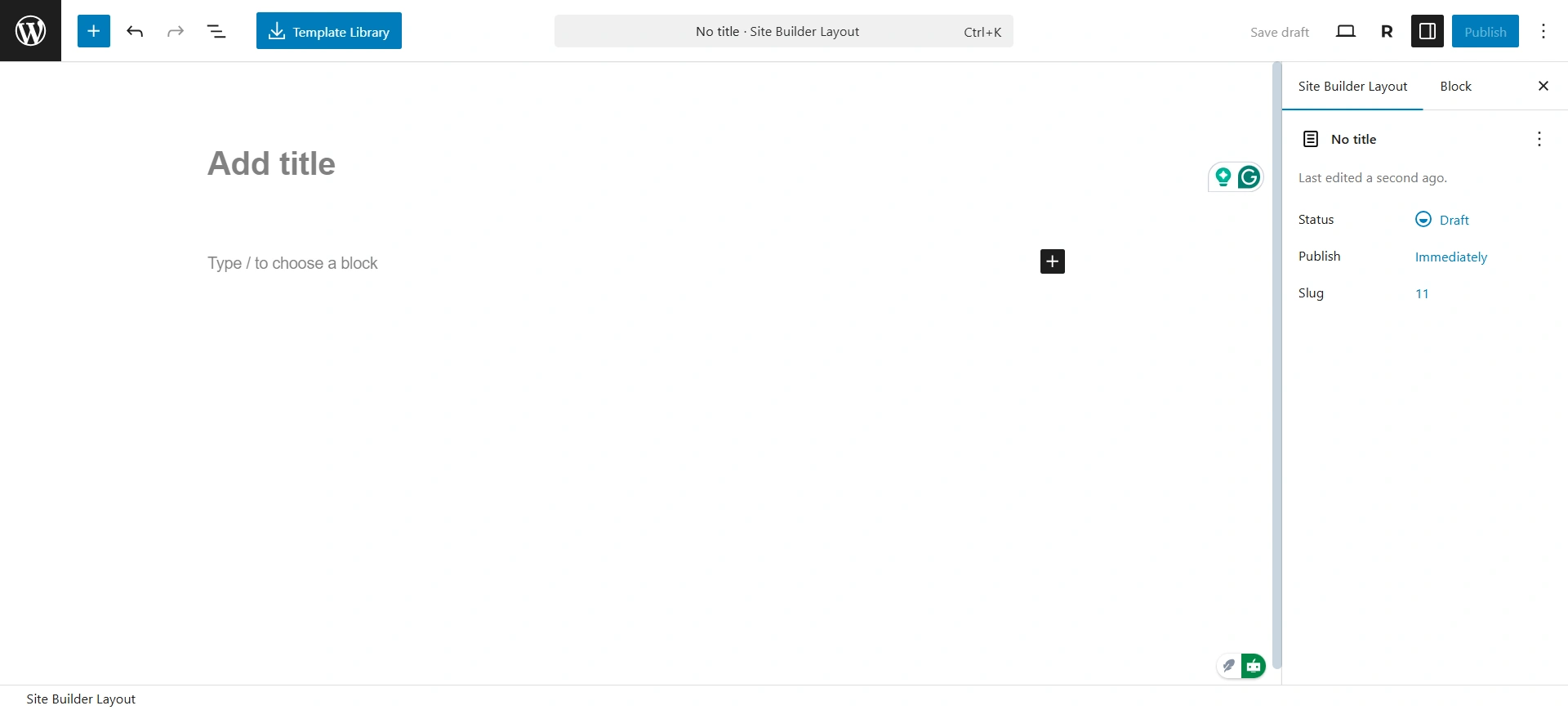 editor for single post