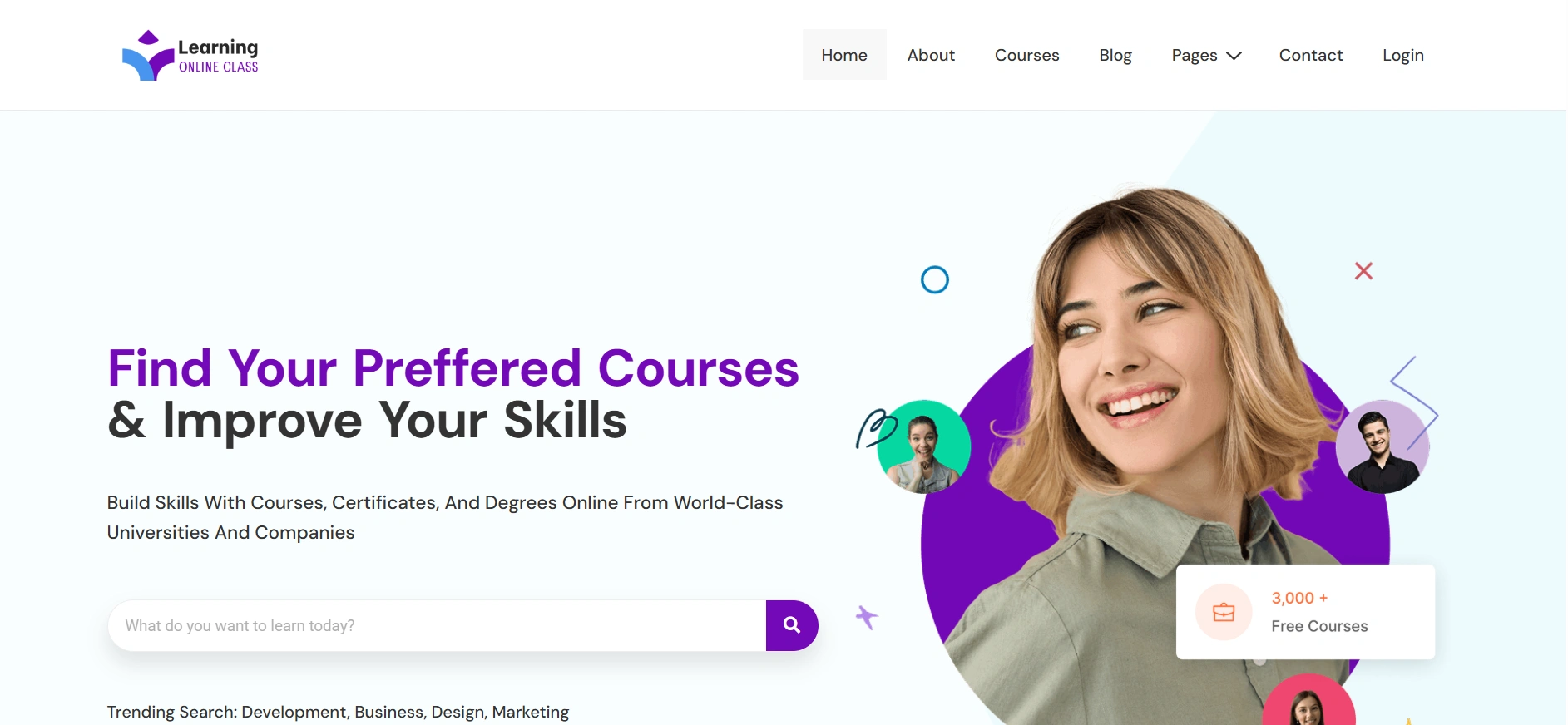LMS template