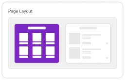 custom layouts