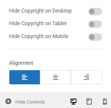 General Settings