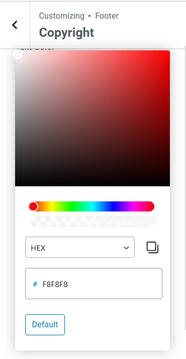 Design Settings