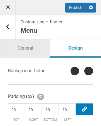 Design Settings