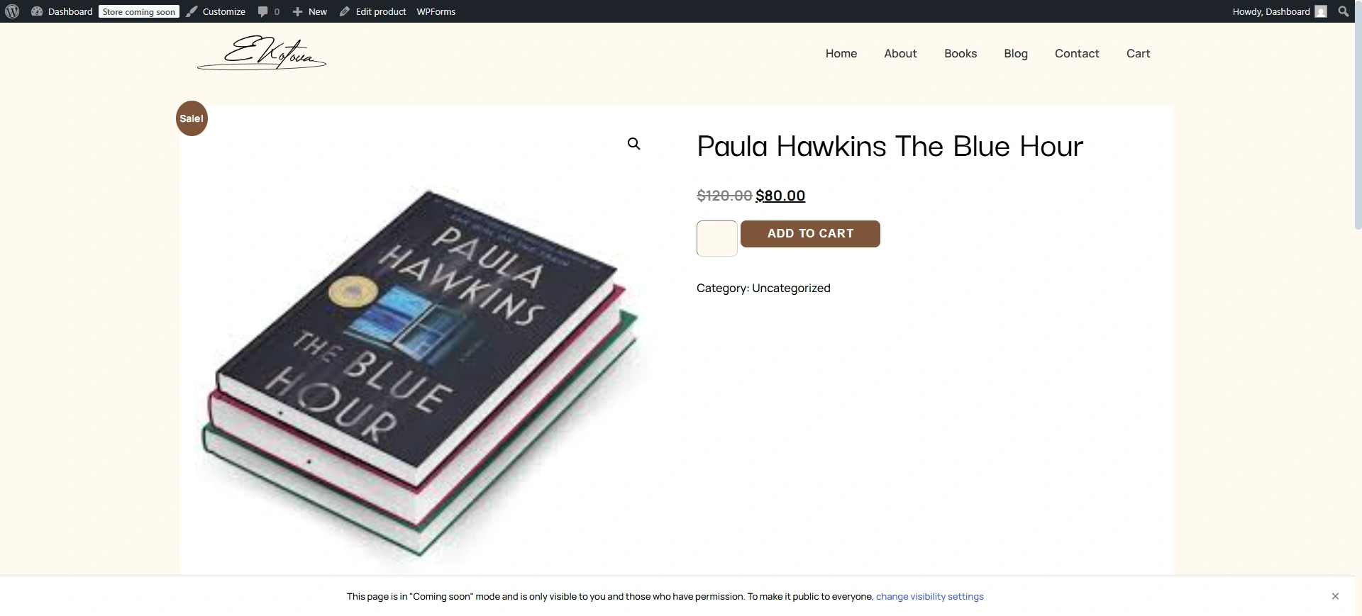Book Author Starter Template new product