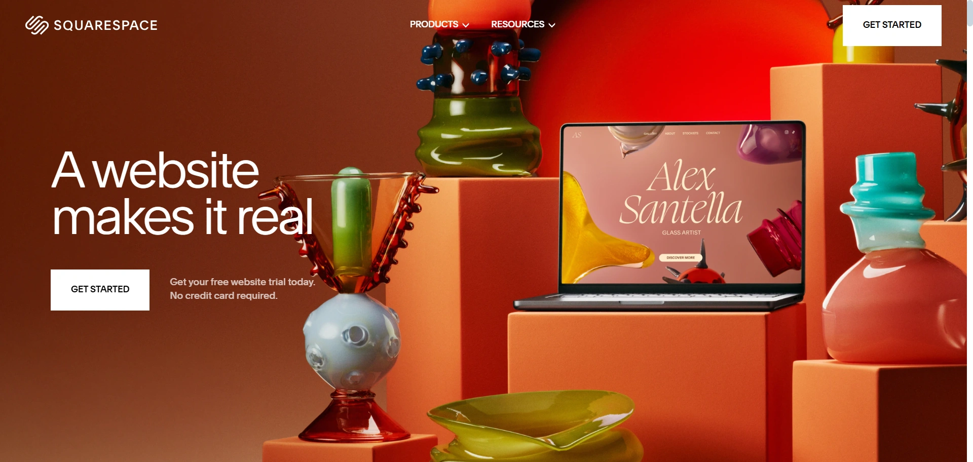 Squarespace blogging platform