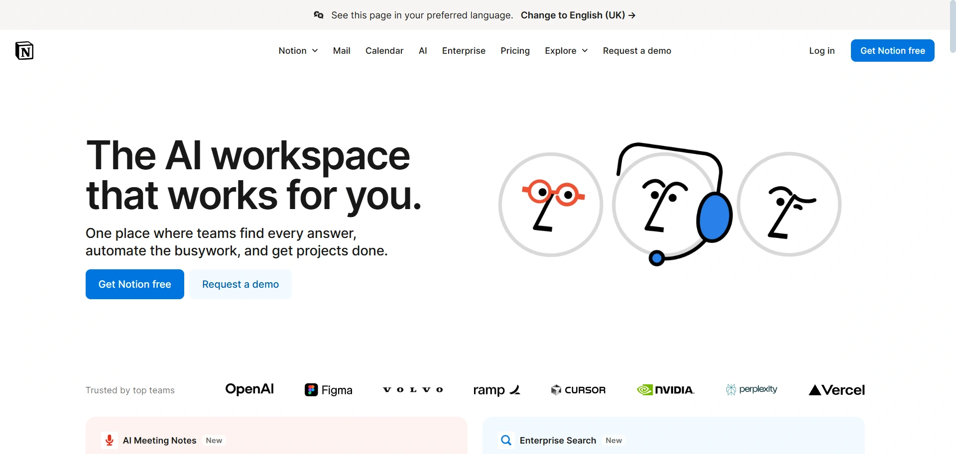 Notion blogging platform