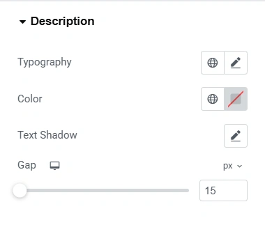 description