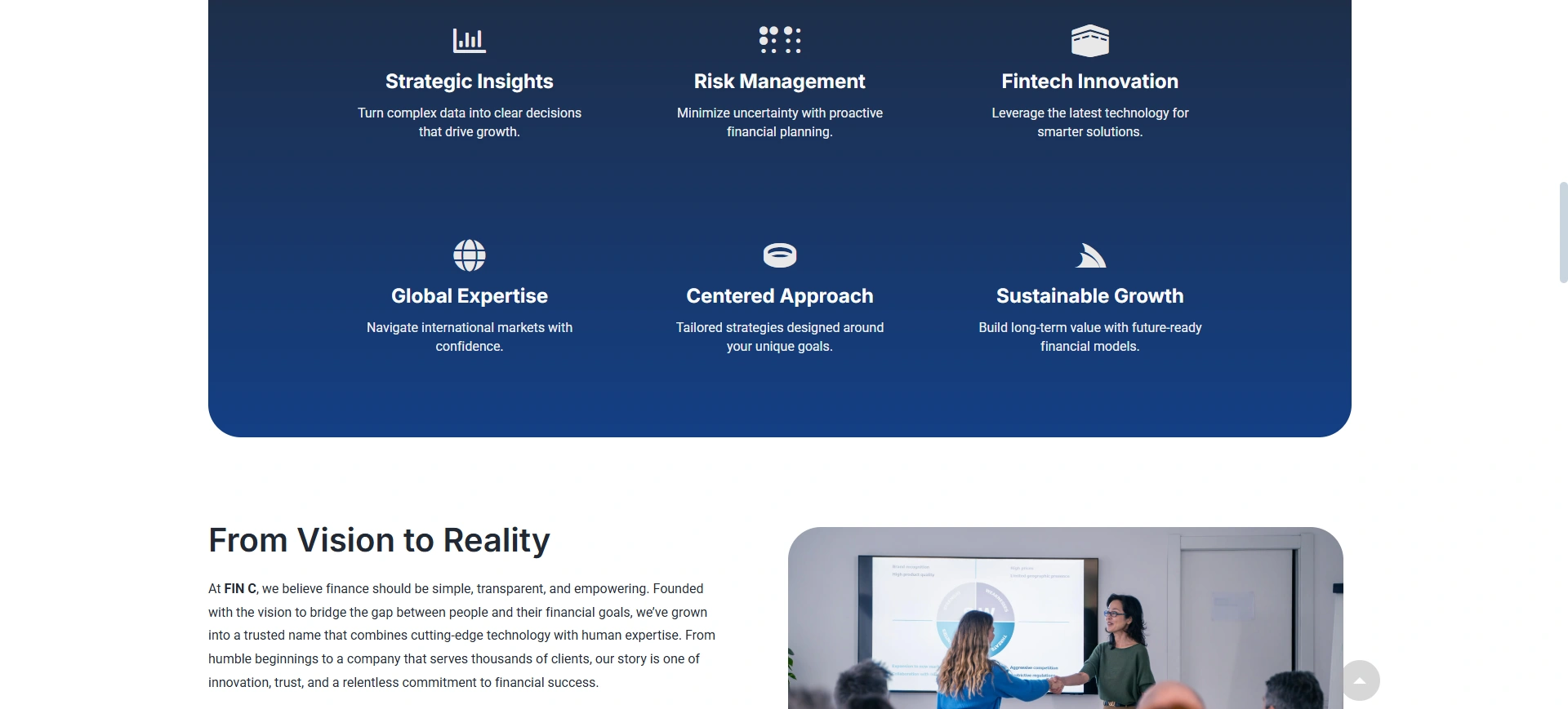 About us page