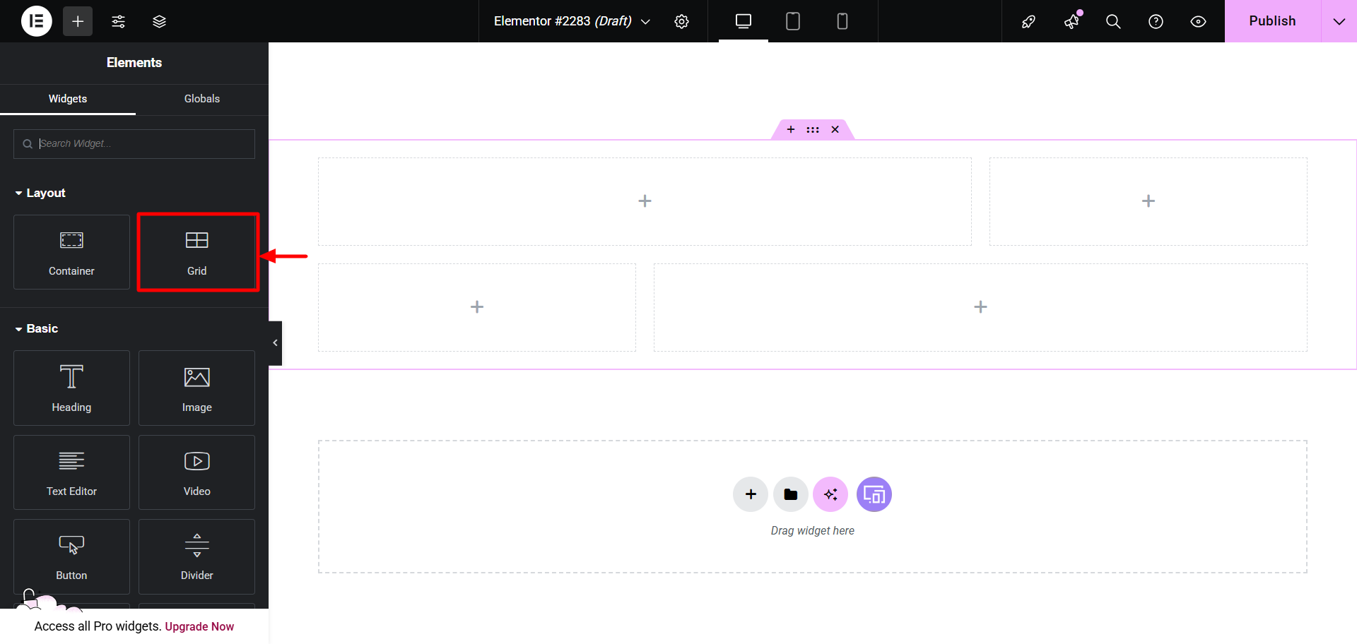 edit layout