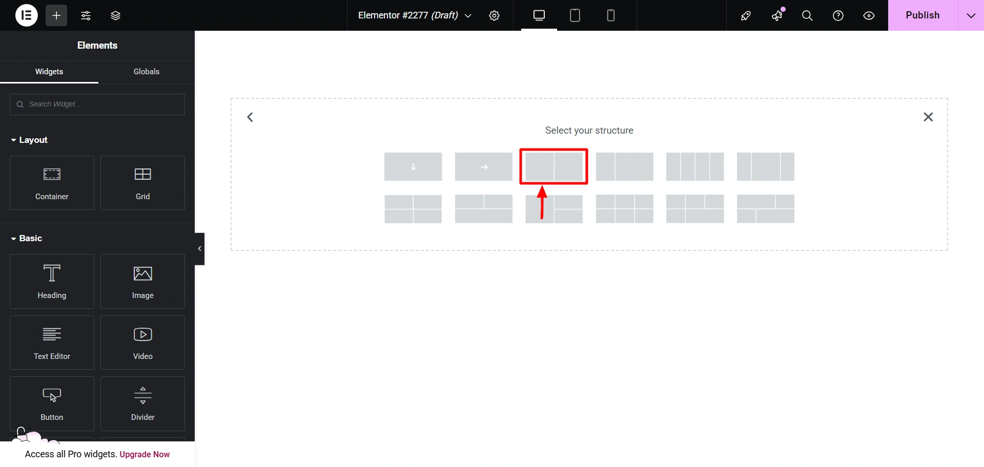 choose flexbox layout