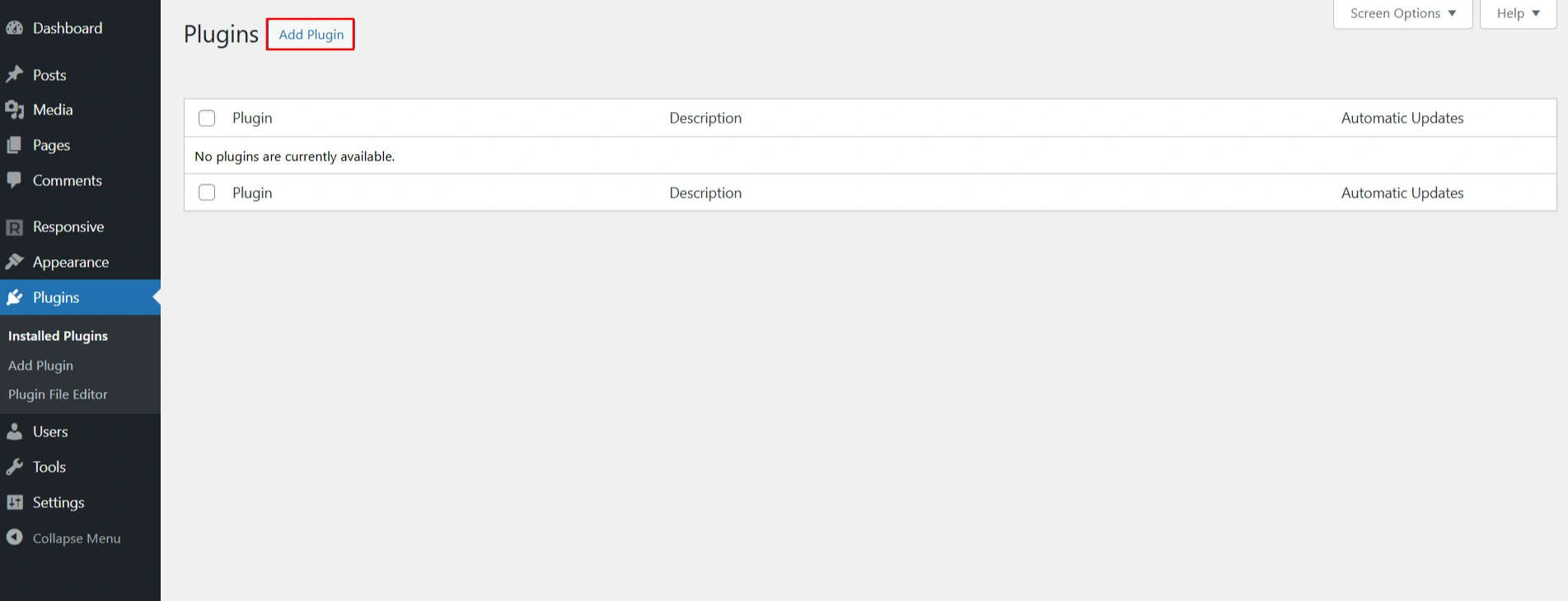 Installing Responsive Blocks plugin