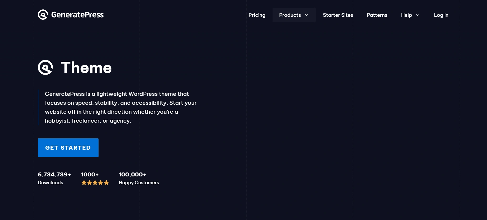 GeneratePress theme